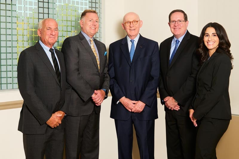 The attorneys at Gettinger Waldinger Monteleone Gushue & Hollis, LLP